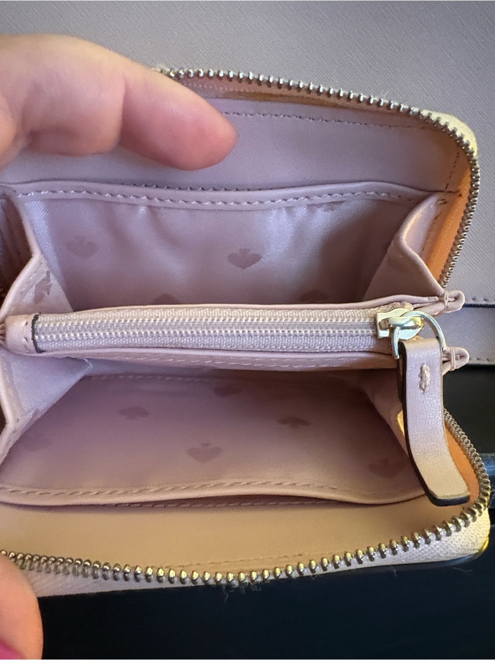 kate spade Pale Blush Saffiano Crossbody with Matching Wallet - Picture 9 of 9